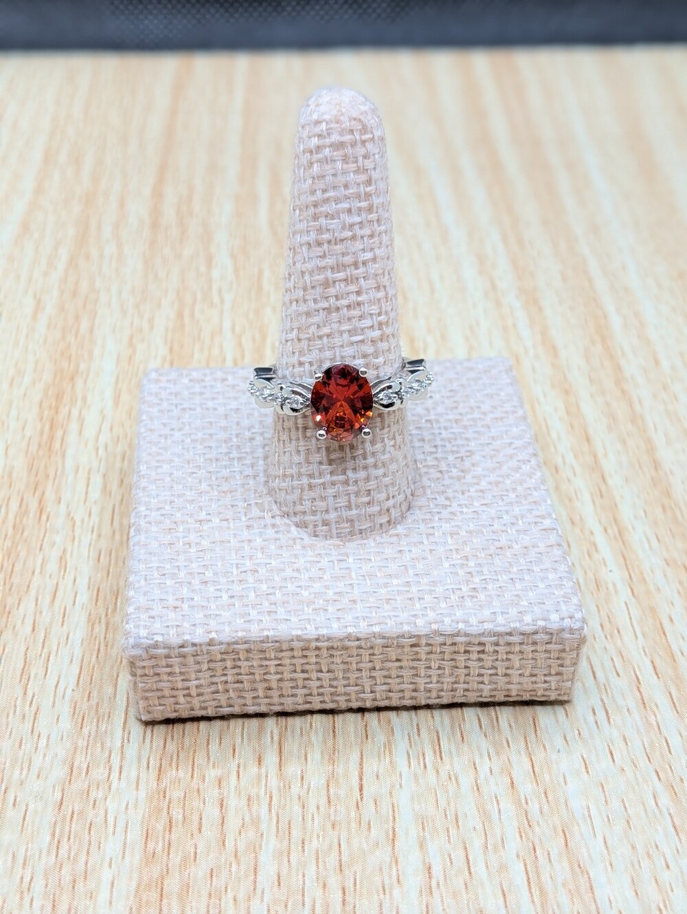 Garnet Fashion Ring